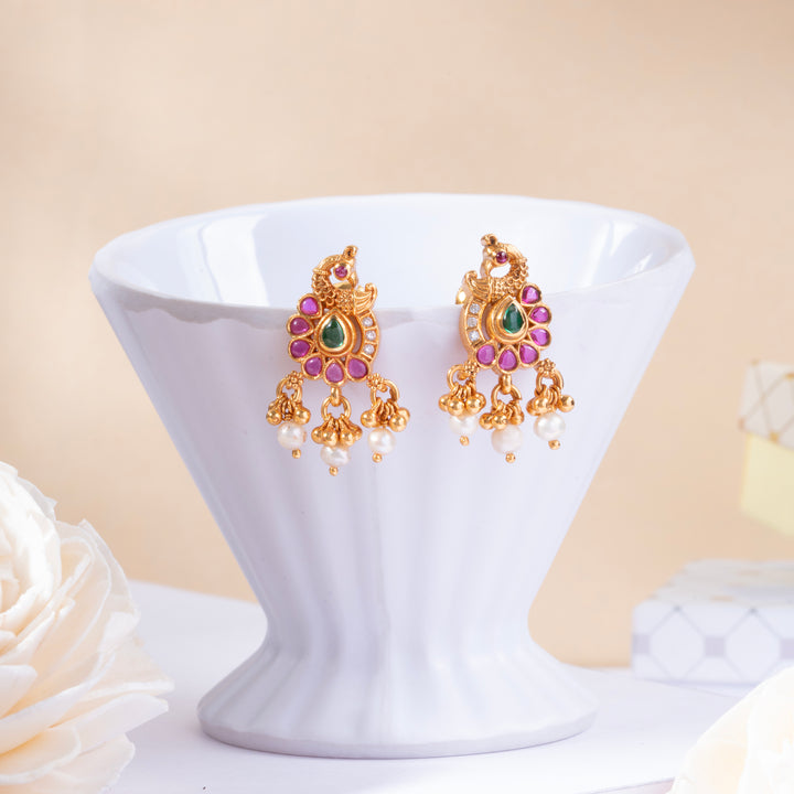 Peacoria Stud Earrings