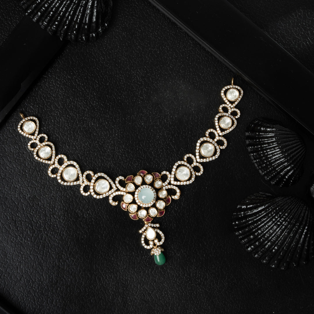 Lilac Victorian Necklace Set