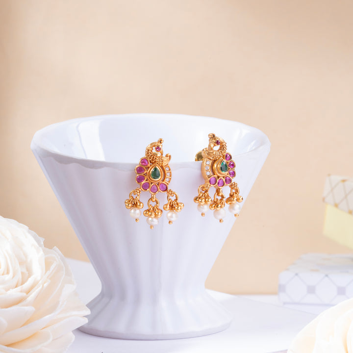 Peacoria Stud Earrings