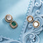 Rectara-Green Victorian Pendant Set