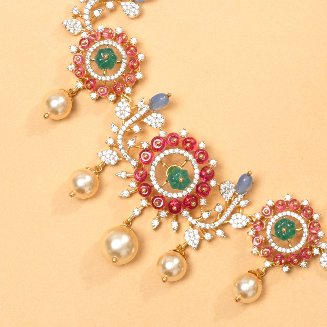 Rosivelle CZ Necklace Set
