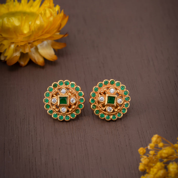 Kamalini d’Or Stud Earrings