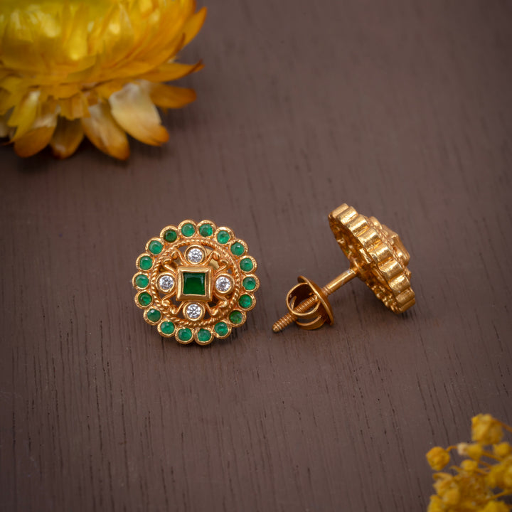 Kamalini d’Or Stud Earrings