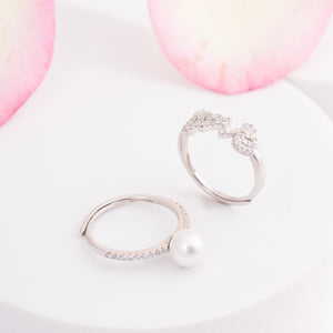 Pearl Love Ring