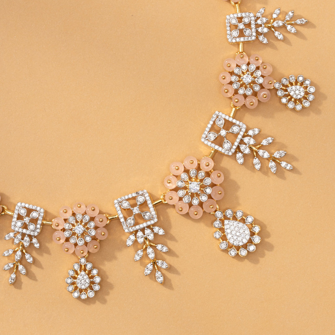 Roselune CZ Necklace Set