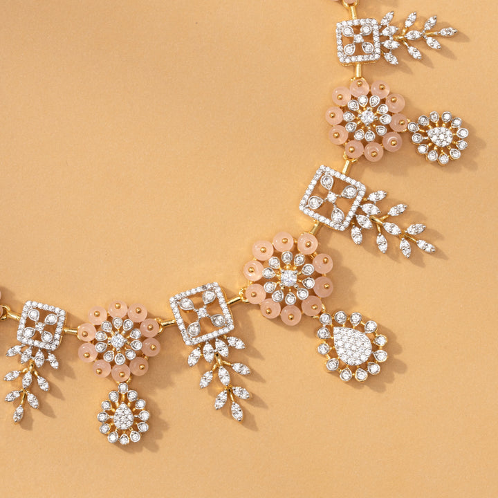 Roselune CZ Necklace Set