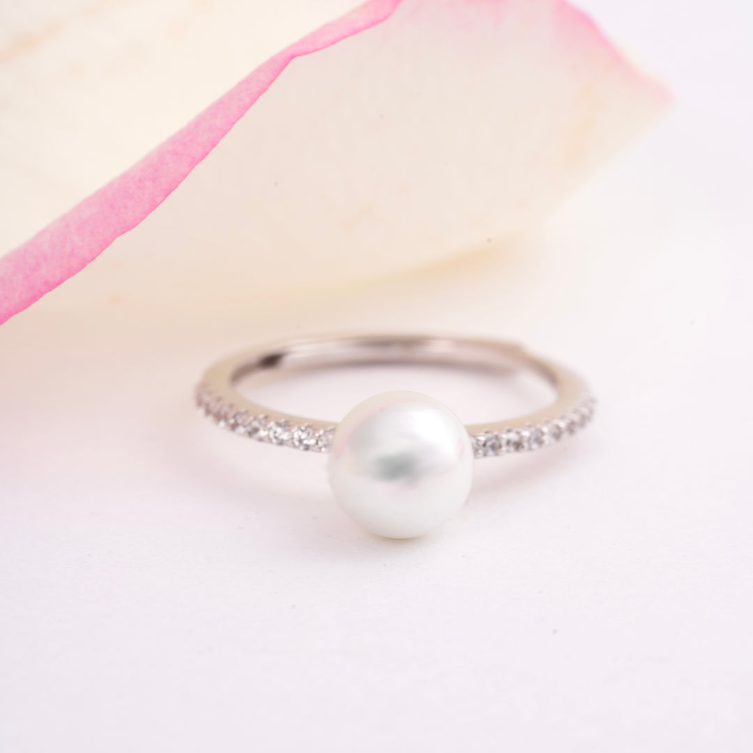 Pearl Love Ring