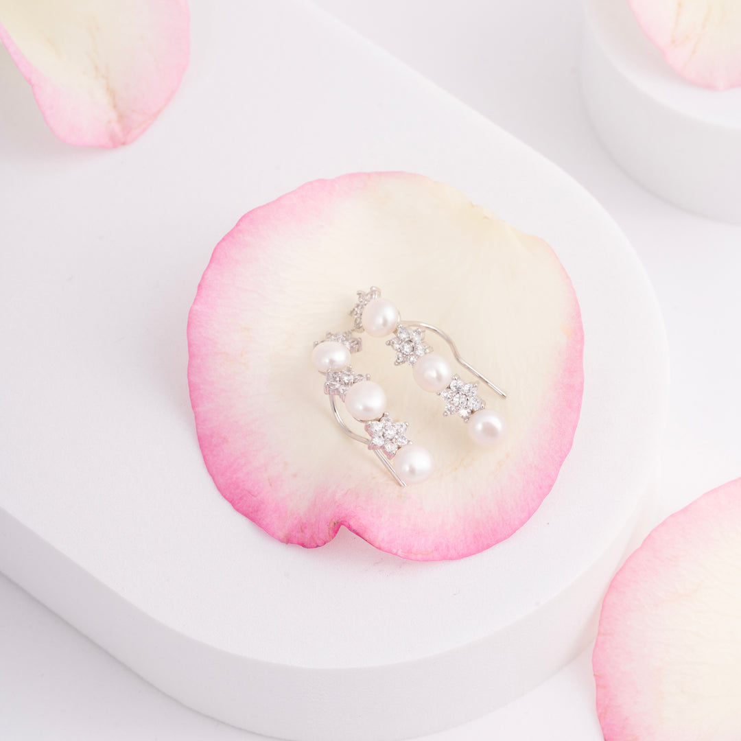 Snowdrop CZ Earring
