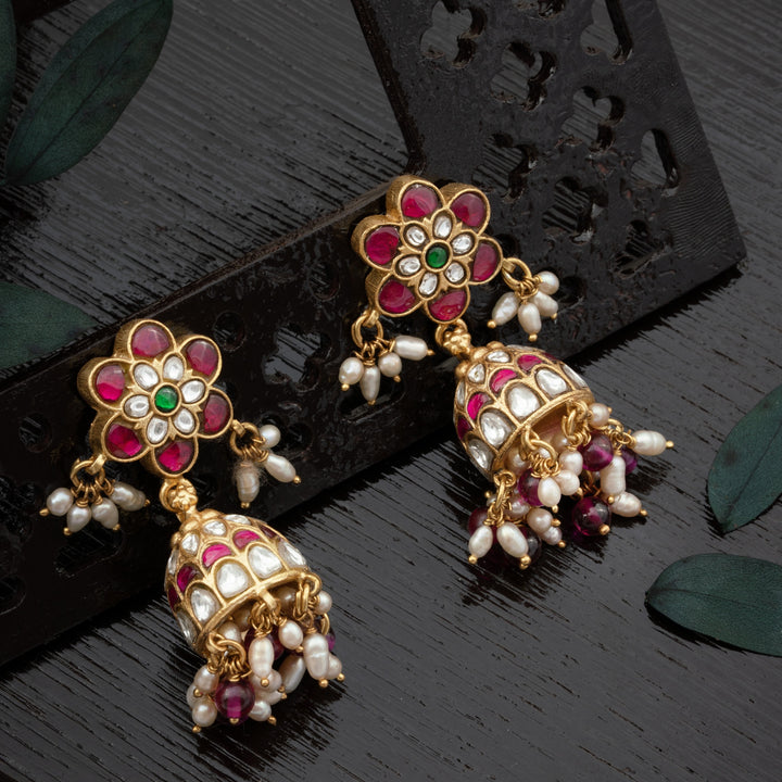 Kundan Phoolvira Jhumki