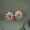 Blushing Heart Victorian Studs