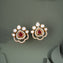 Blushing Heart Victorian Studs