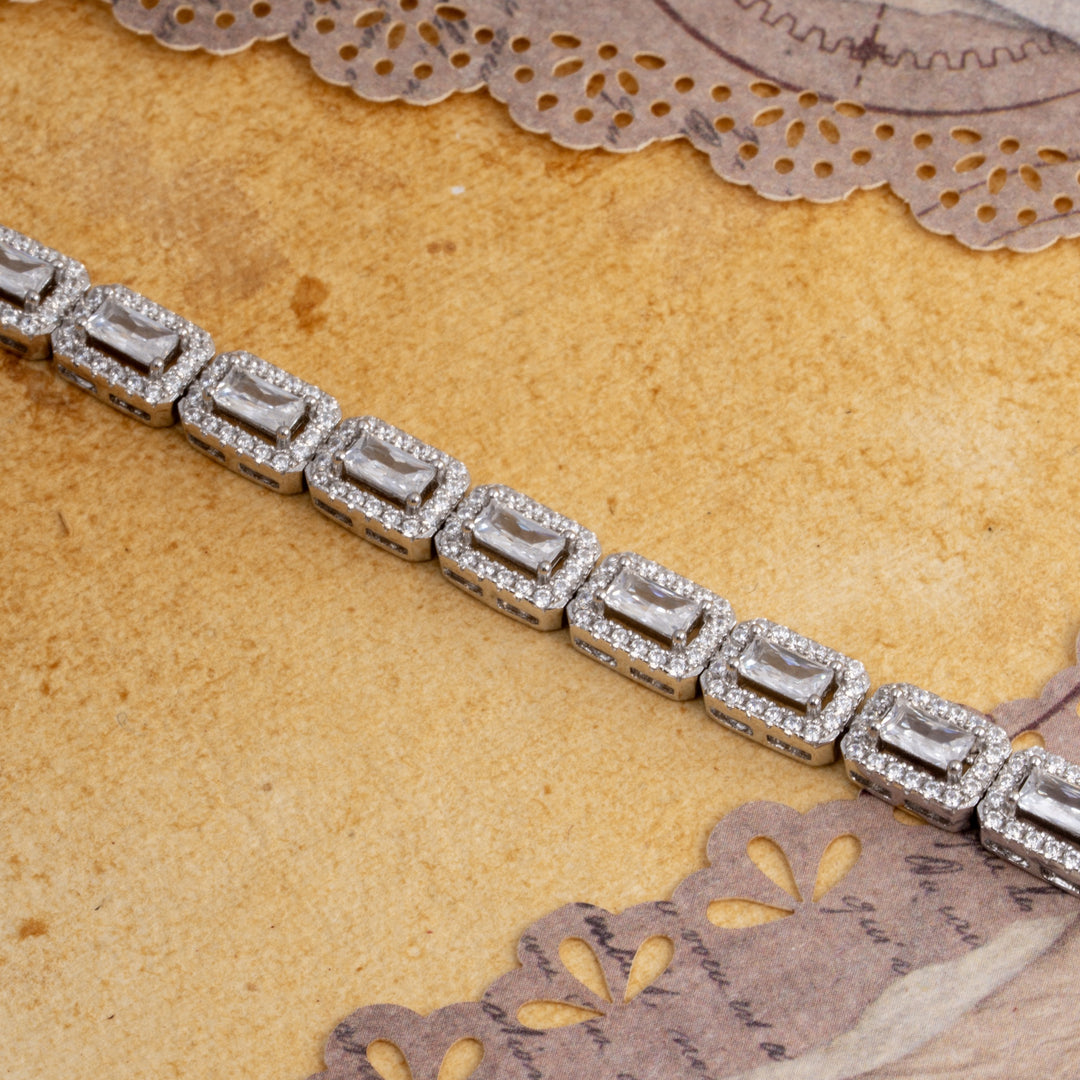 Crystal Bar Bracelet