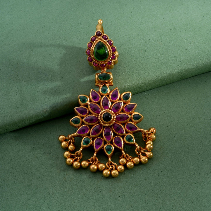 Flora Duala Reversible Pendant