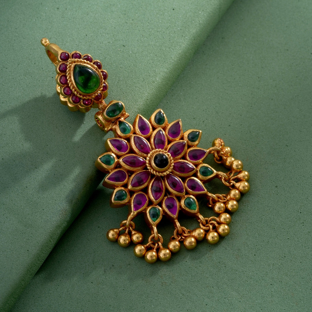 Flora Duala Reversible Pendant