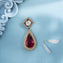 Blush Pear Victorian Pendant