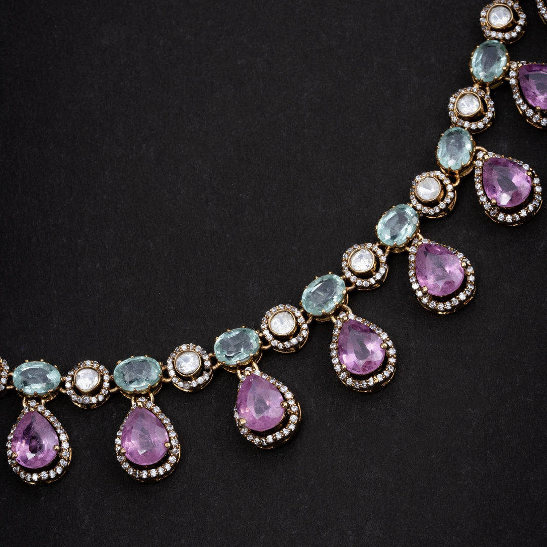 Oval Brillancia Cz Necklace