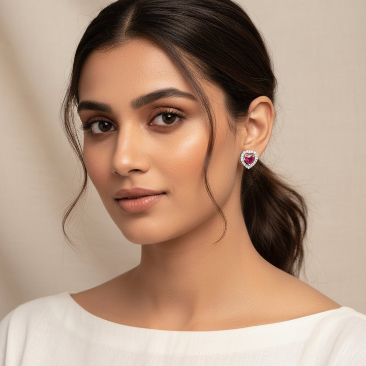 Cherished Love Studs