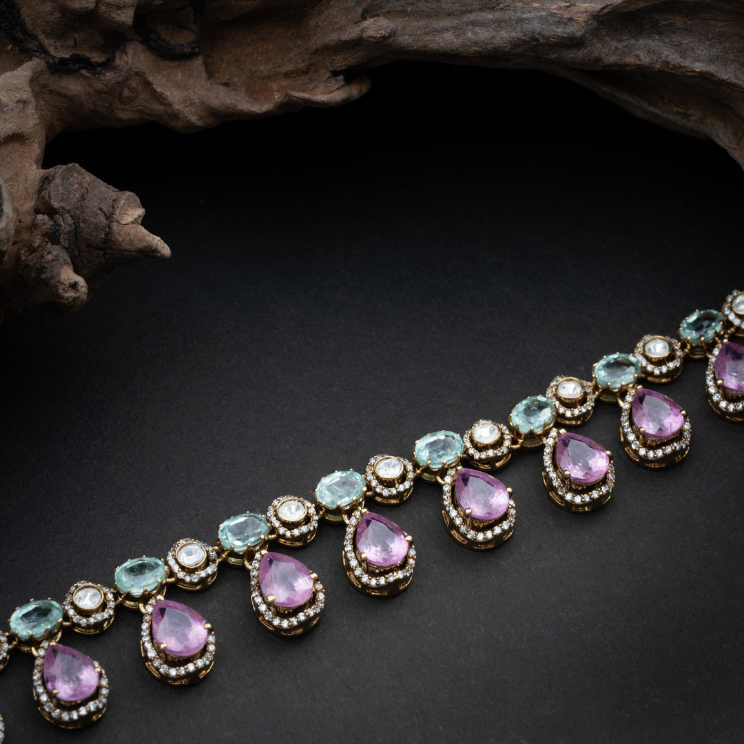 Oval Brillancia Cz Necklace