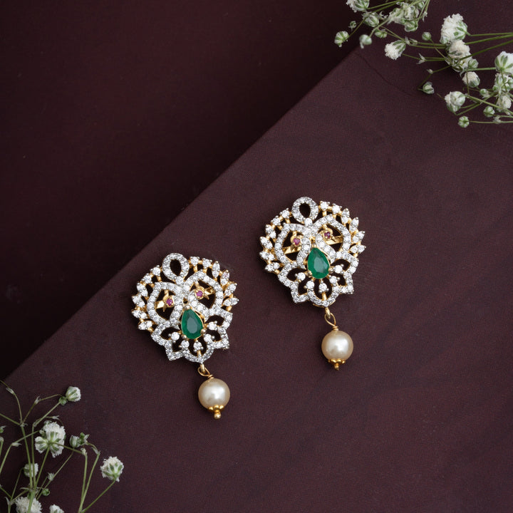 Pearlora Mayura Studs