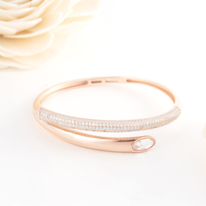 Gliscenta Rose Gold Kada