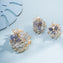 Purple Ivy CZ Pendant Set