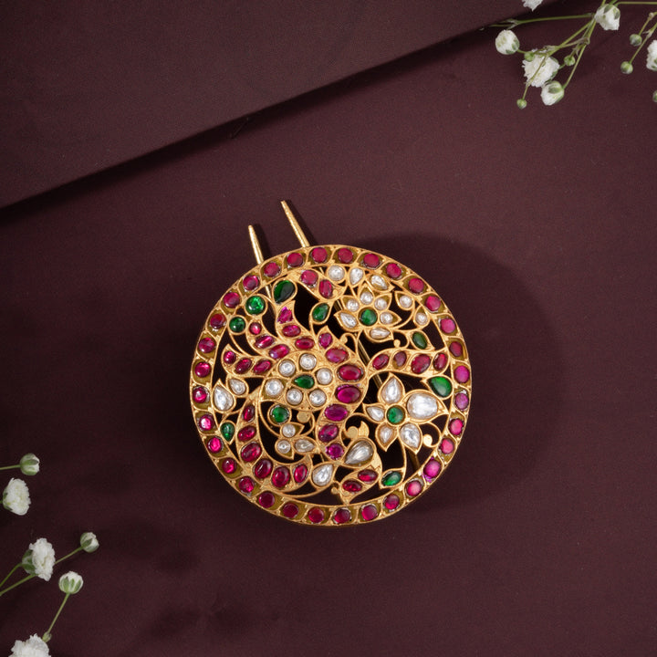 Rajnavi Kundan Brooch