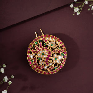 Rajnavi Kundan Brooch