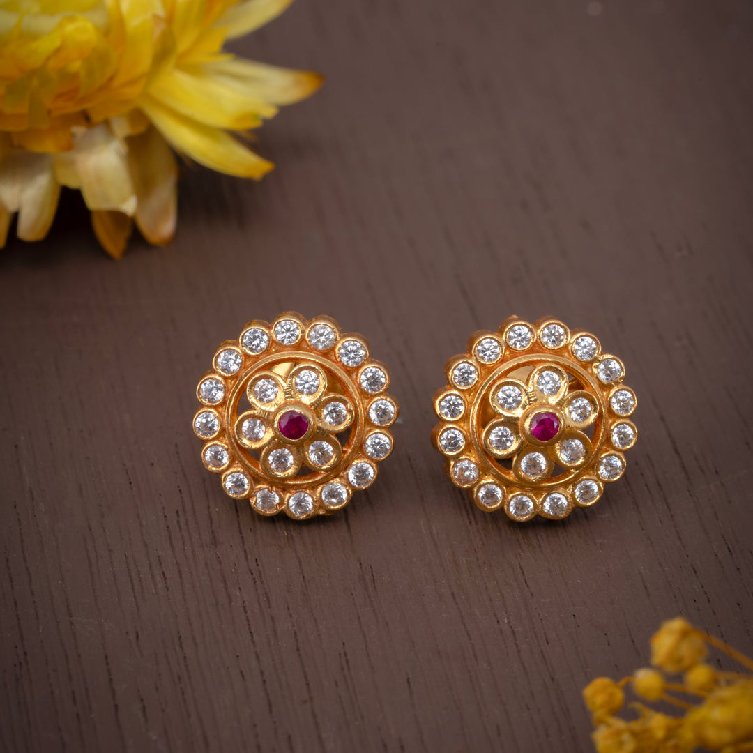 Ruby Fleuré Studs