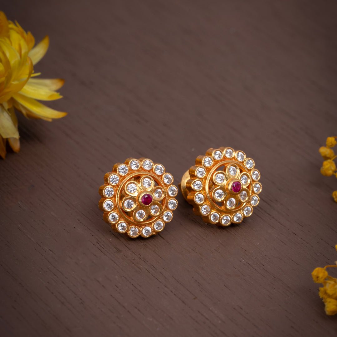 Ruby Fleuré Studs