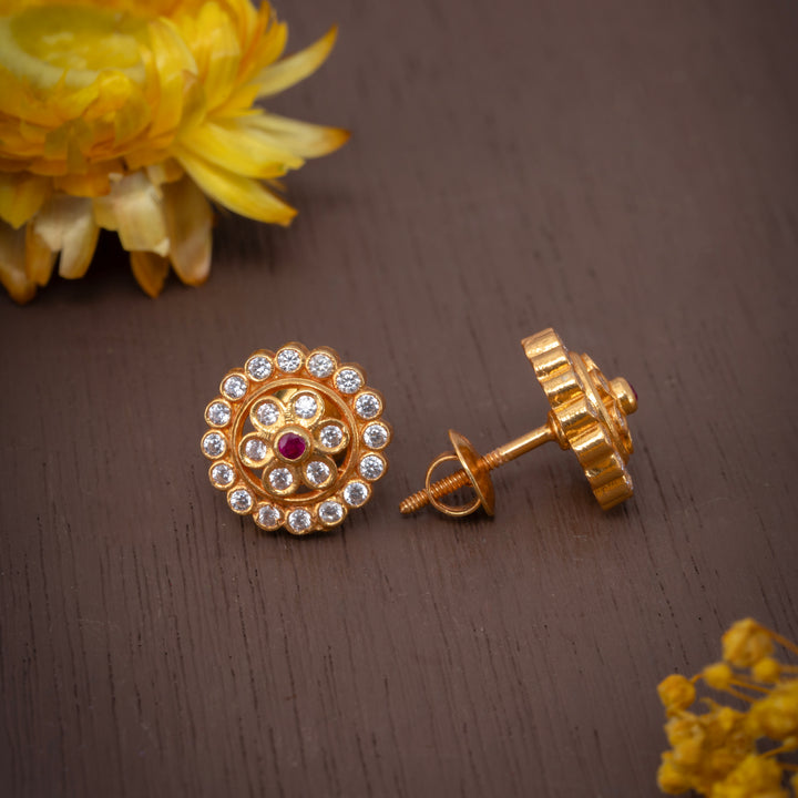 Ruby Fleuré Studs