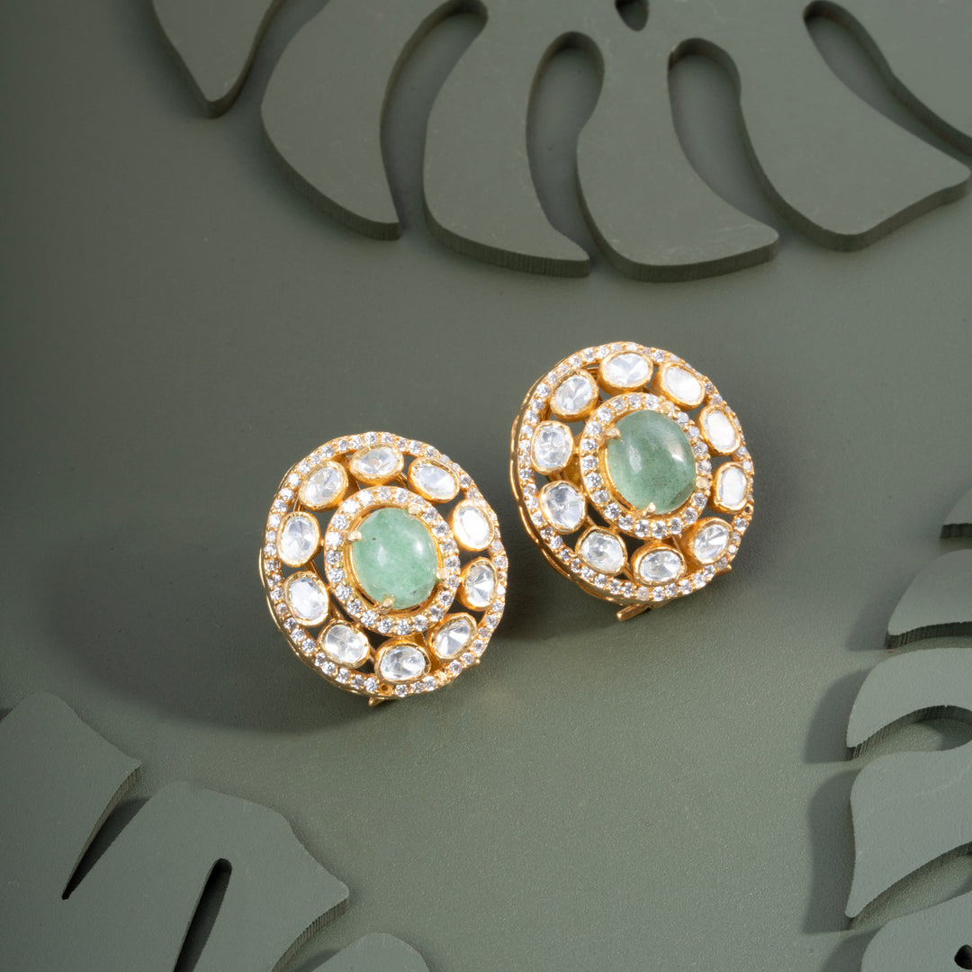 Moss & Light Moissanite Studs