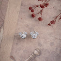 Mickey CZ Studs