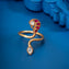 Kundan Mayurika Ring