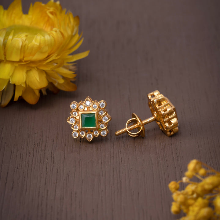 Florazya Stone Studs