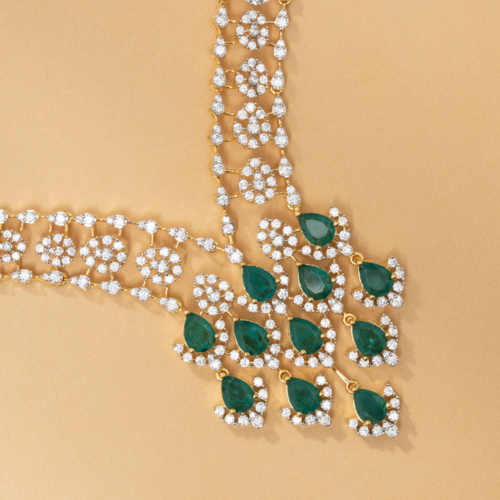 Grevia CZ Necklace Set