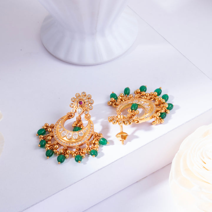 Petalpear Chand Earrings