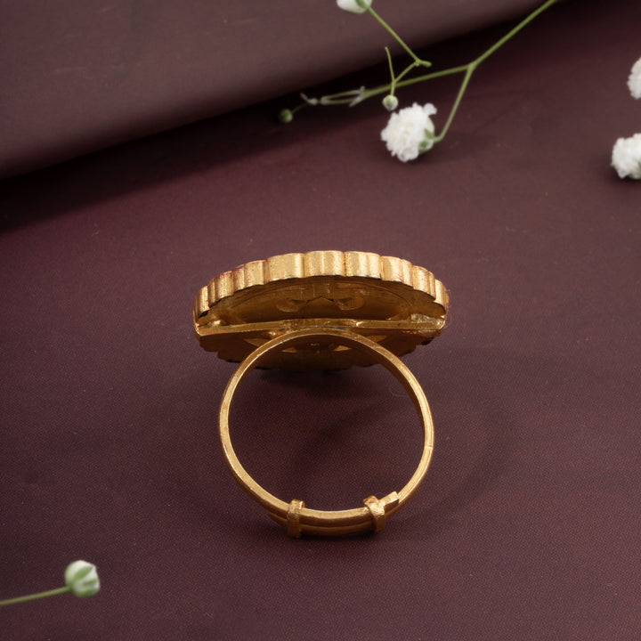 Kundari Mor Adjustable Ring