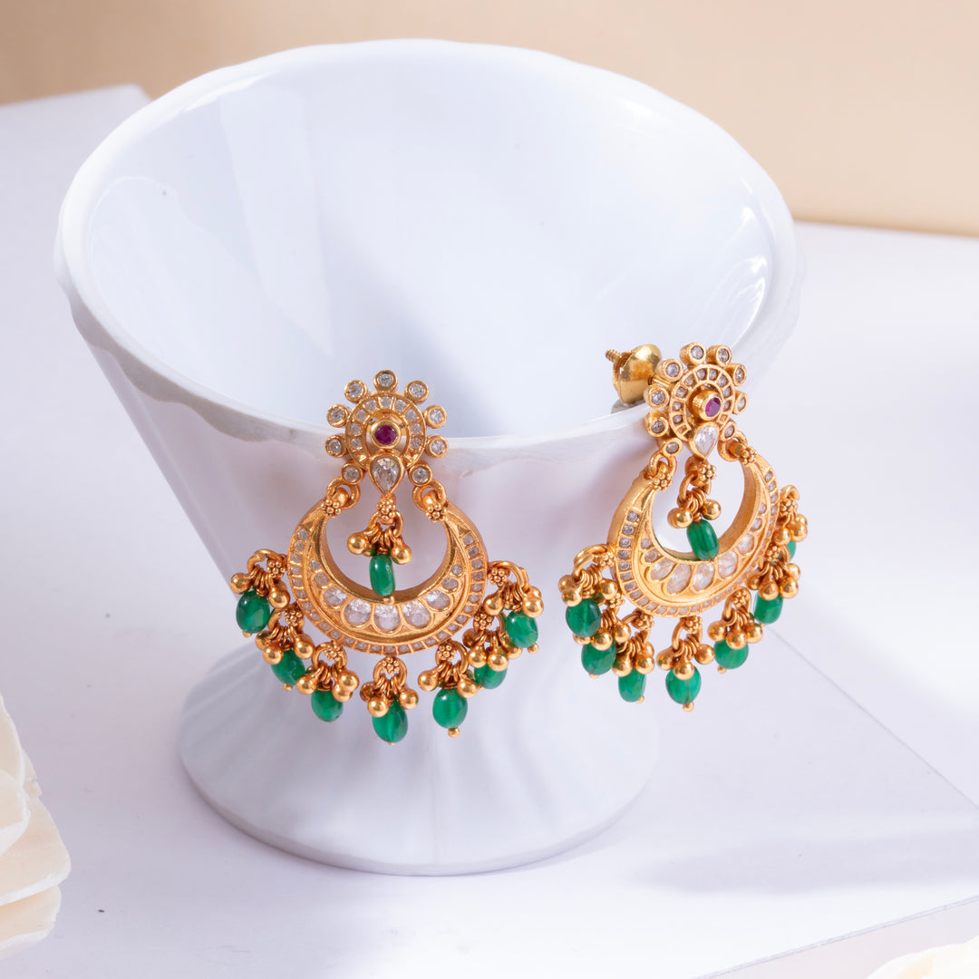 Petalpear Chand Earrings