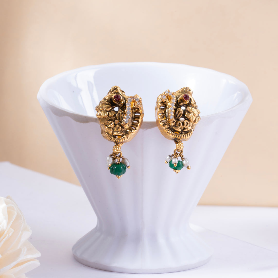 Nakshipea Stud Earrings