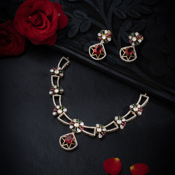 Kusum Victorian Necklace Set