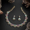 Oval Aurora Trilight Necklace Set