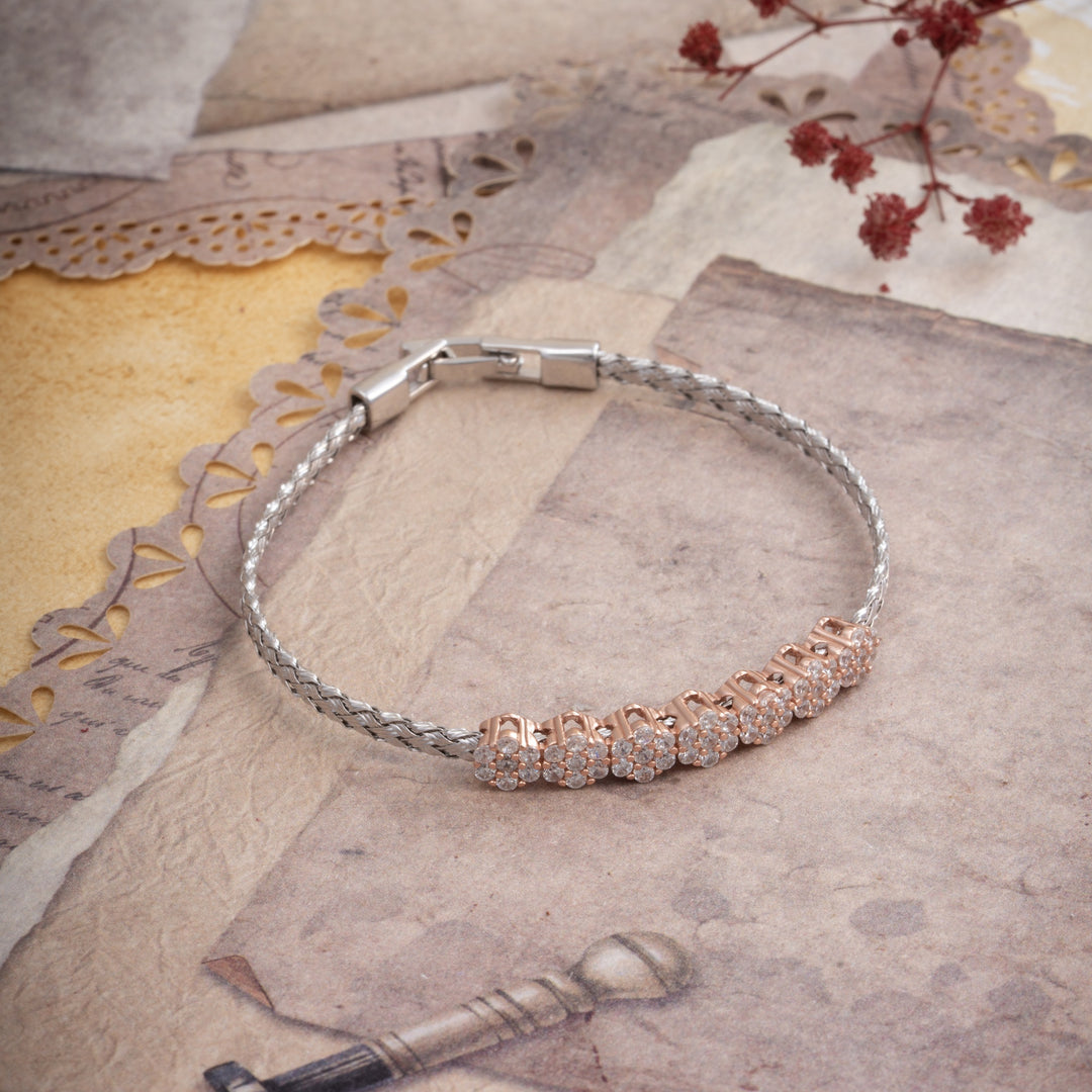 Rose Loop Bracelet