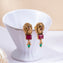 Feathered Morni Danglers