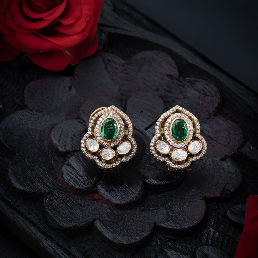 Tri-Gem Victorian Necklace Set