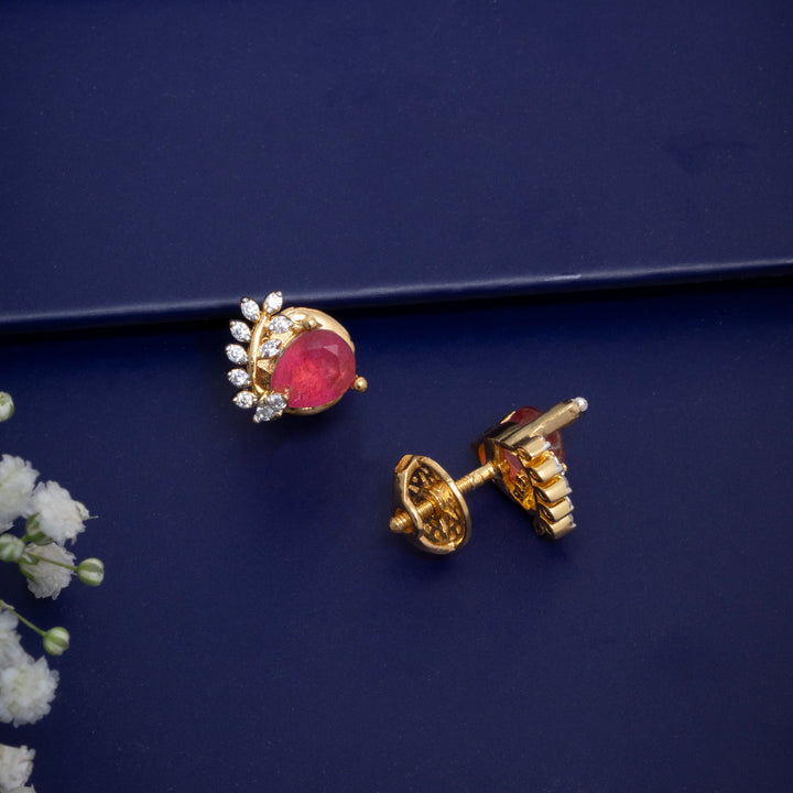 Serapha Pear Studs