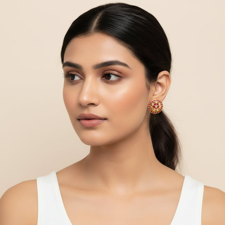 Mayurpriya Kundan Studs