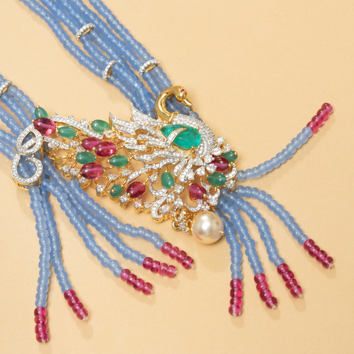Wingessa CZ Necklace Set
