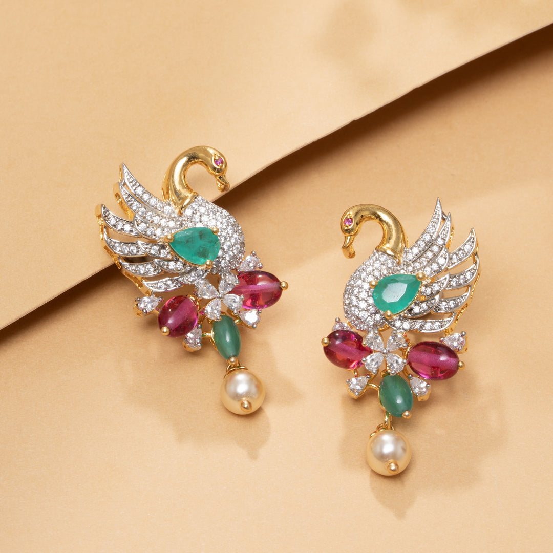 Wingessa CZ Necklace Set