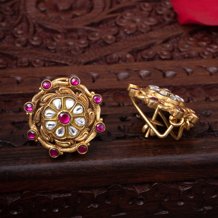 Tarini Gul Kundan Studs