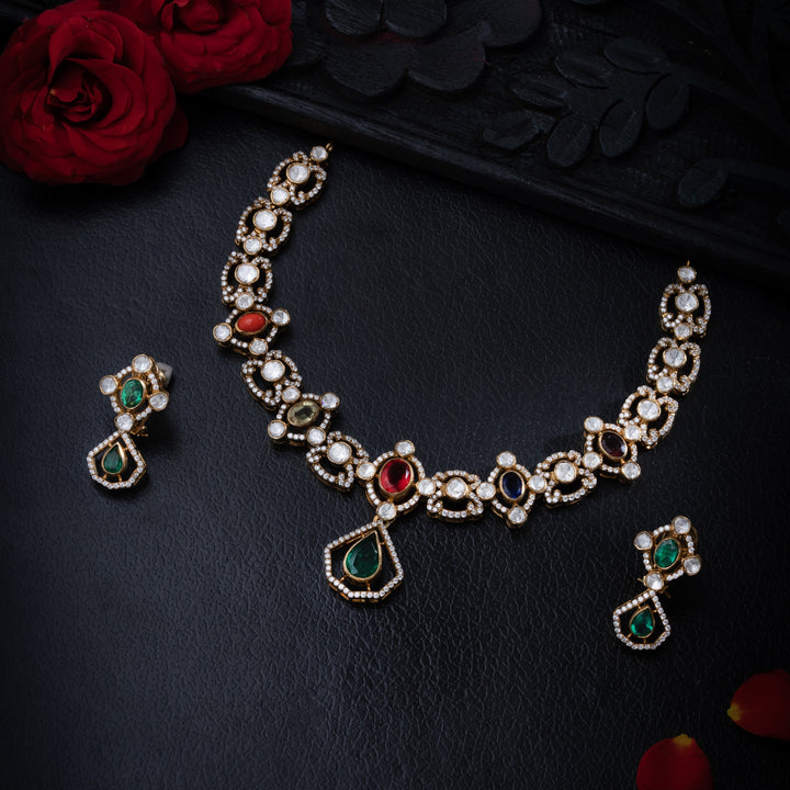 Heera Victorian Necklace Set